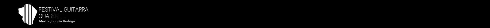 Festival de guitarra Maestro Joaquín Rodrigo Logo